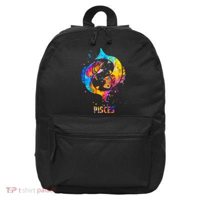 Pisces Zodiac Sign 16 in Basic Backpack
