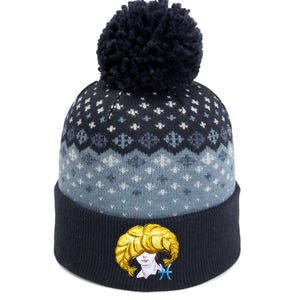 Pisces Zodiac Sign Watercolor Illustration The Baniff Cuffed Pom Beanie