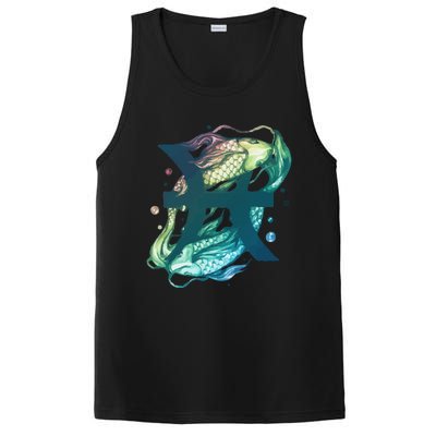 Pisces Zodiac Watercolor PosiCharge Competitor Tank