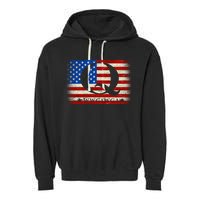 Q-anon  WWG1WGA Where We Go One We Go All Garment-Dyed Fleece Hoodie