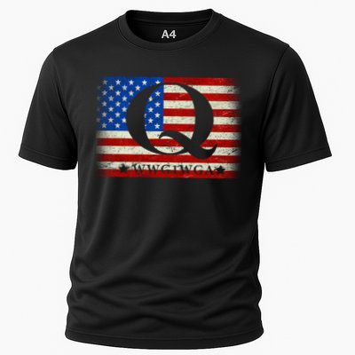 Q-anon  WWG1WGA Where We Go One We Go All Performance Shirt