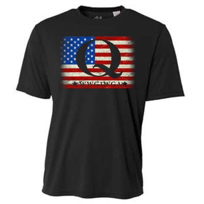 Q-anon  WWG1WGA Where We Go One We Go All Cooling Performance Crew T-Shirt