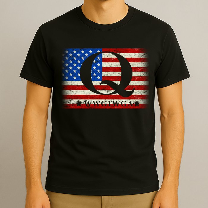 Q-anon  WWG1WGA Where We Go One We Go All T-Shirt
