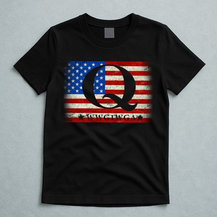 Q-anon  WWG1WGA Where We Go One We Go All T-Shirt
