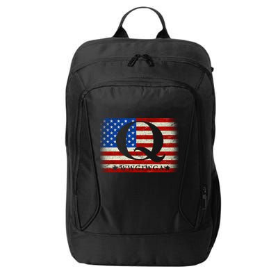 Q-anon  WWG1WGA Where We Go One We Go All City Backpack