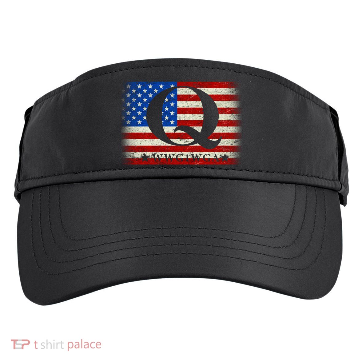 Q-anon  WWG1WGA Where We Go One We Go All Adult Drive Performance Visor