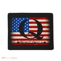 Q-anon  WWG1WGA Where We Go One We Go All Mousepad