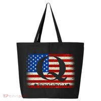 Q-anon  WWG1WGA Where We Go One We Go All 25L Jumbo Tote