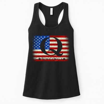 Q-anon  WWG1WGA Where We Go One We Go All Womens Tank Top