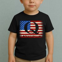 Q-anon  WWG1WGA Where We Go One We Go All Toddler T-Shirt
