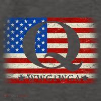 Q-anon  WWG1WGA Where We Go One We Go All Vector Backpack