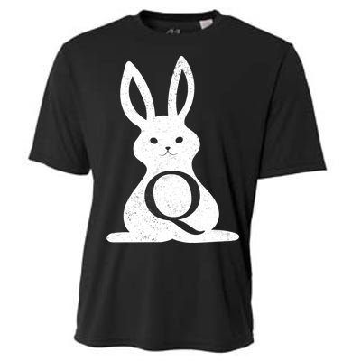 Q Anon Bunny Qanon Cooling Performance Crew T-Shirt