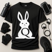 Q Anon Bunny Qanon Cooling Performance Crew T-Shirt