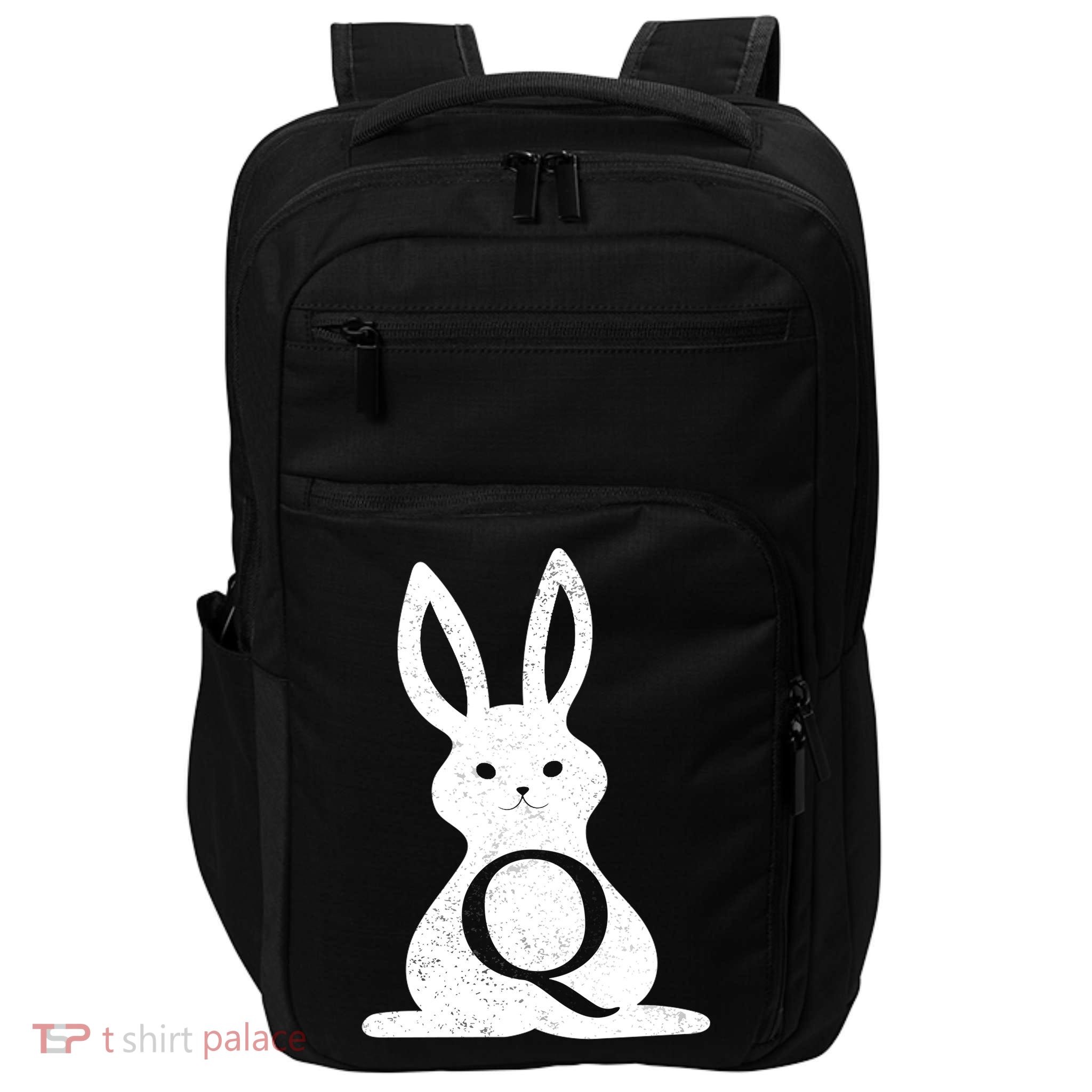 Q Anon Bunny Qanon Impact Tech Backpack