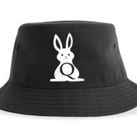 Q Anon Bunny Qanon Sustainable Bucket Hat