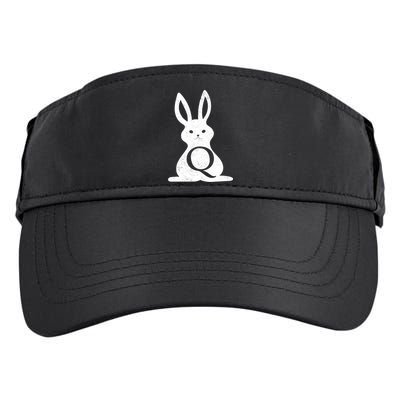 Q Anon Bunny Qanon Adult Drive Performance Visor