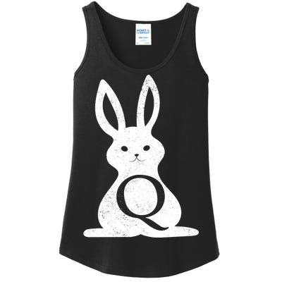 Q Anon Bunny Qanon Ladies Essential Tank