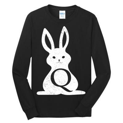 Q Anon Bunny Qanon Tall Long Sleeve T-Shirt