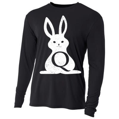 Q Anon Bunny Qanon Cooling Performance Long Sleeve Crew