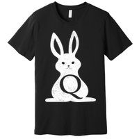 Q Anon Bunny Qanon Premium T-Shirt