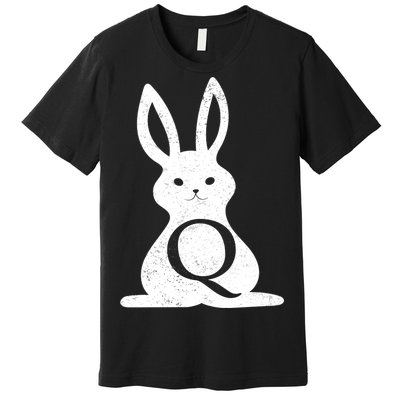 Q Anon Bunny Qanon Premium T-Shirt