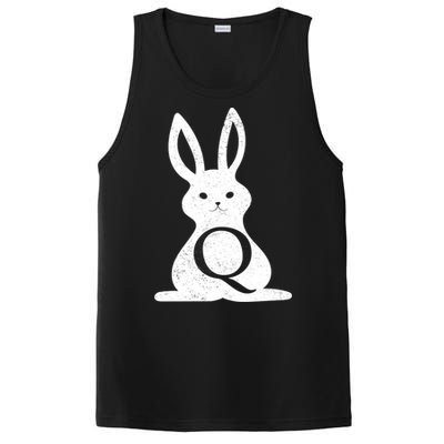 Q Anon Bunny Qanon PosiCharge Competitor Tank