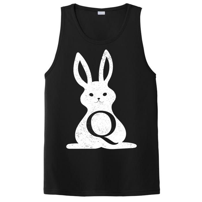 Q Anon Bunny Qanon PosiCharge Competitor Tank