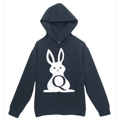 Q Anon Bunny Qanon Urban Pullover Hoodie