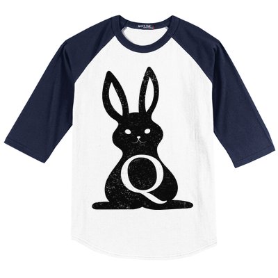 Q Anon Bunny Qanon Baseball Sleeve Shirt