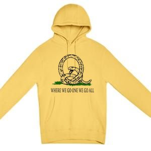 Q Anon Don't Tread On Me Qanon Premium Pullover Hoodie