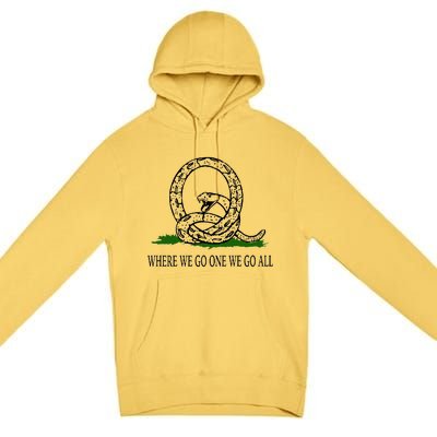 Q Anon Don't Tread On Me Qanon Premium Pullover Hoodie