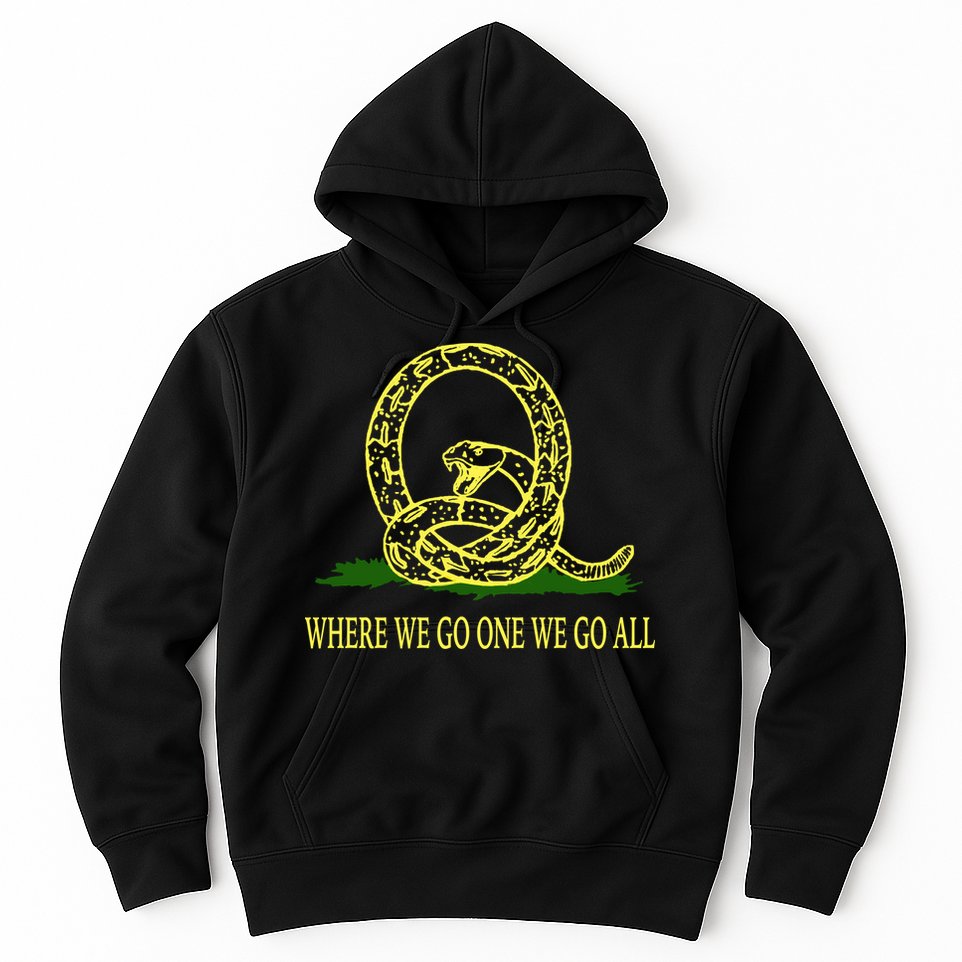 Q Anon Don't Tread On Me Qanon Hoodie