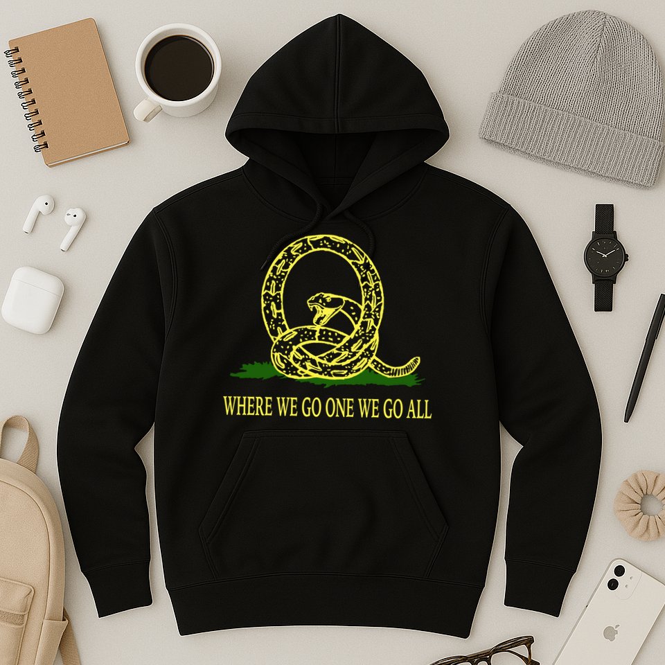 Q Anon Don't Tread On Me Qanon Hoodie
