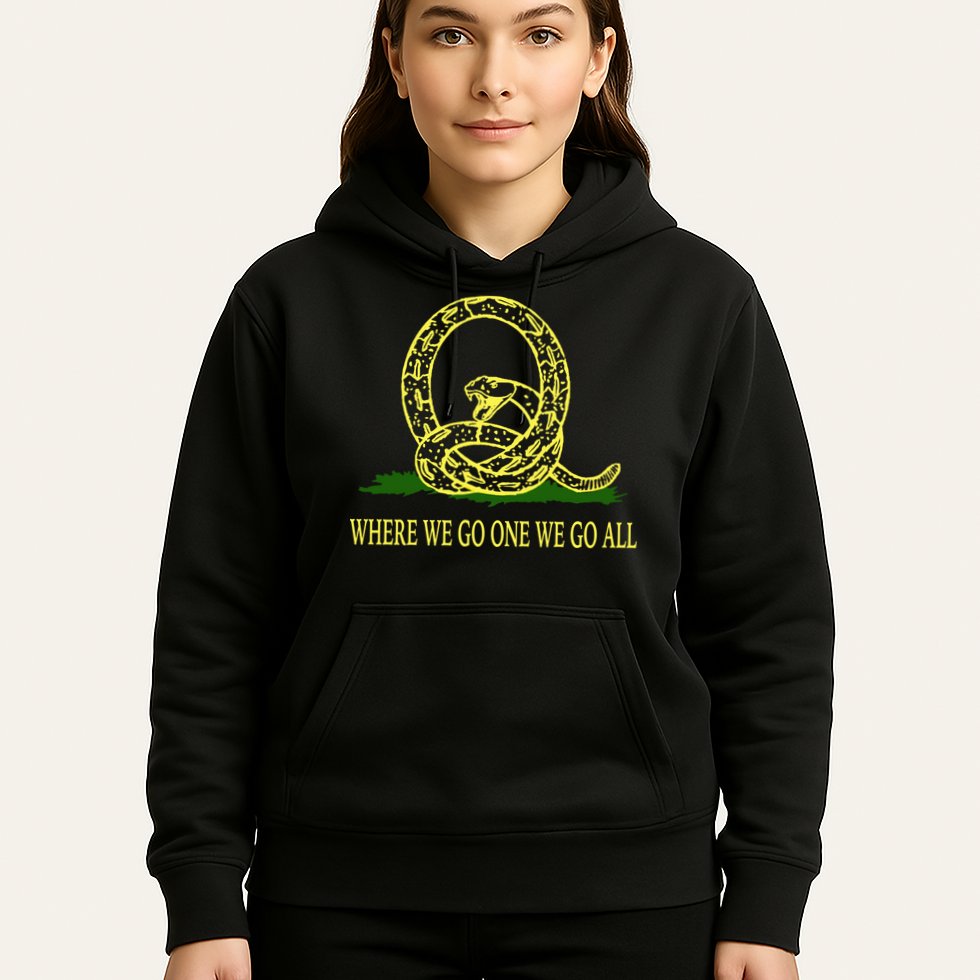 Q Anon Don't Tread On Me Qanon Hoodie