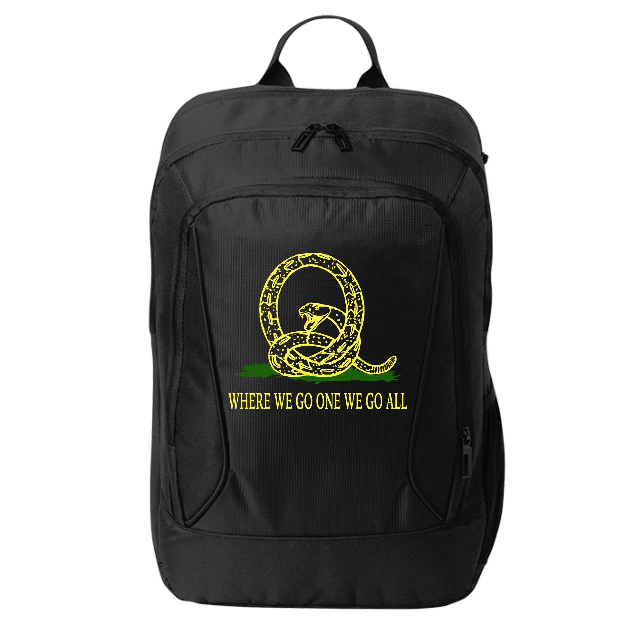 Q Anon Don't Tread On Me Qanon City Backpack