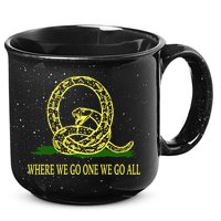Q Anon Don't Tread On Me Qanon 15oz Campfire Ceramic Mug