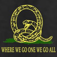 Q Anon Don't Tread On Me Qanon 15oz Campfire Ceramic Mug