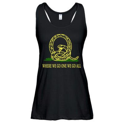 Q Anon Don't Tread On Me Qanon Ladies Essential Flowy Tank