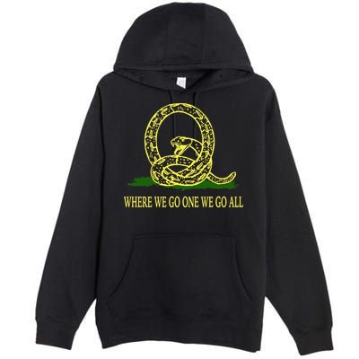 Q Anon Don't Tread On Me Qanon Premium Pullover Hoodie
