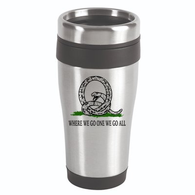 Q Anon Don't Tread On Me Qanon 16oz Travel Tumbler