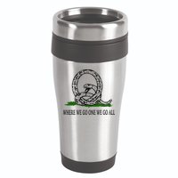 Q Anon Don't Tread On Me Qanon 16oz Travel Tumbler