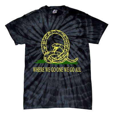 Q Anon Don't Tread On Me Qanon Tie-Dye T-Shirt