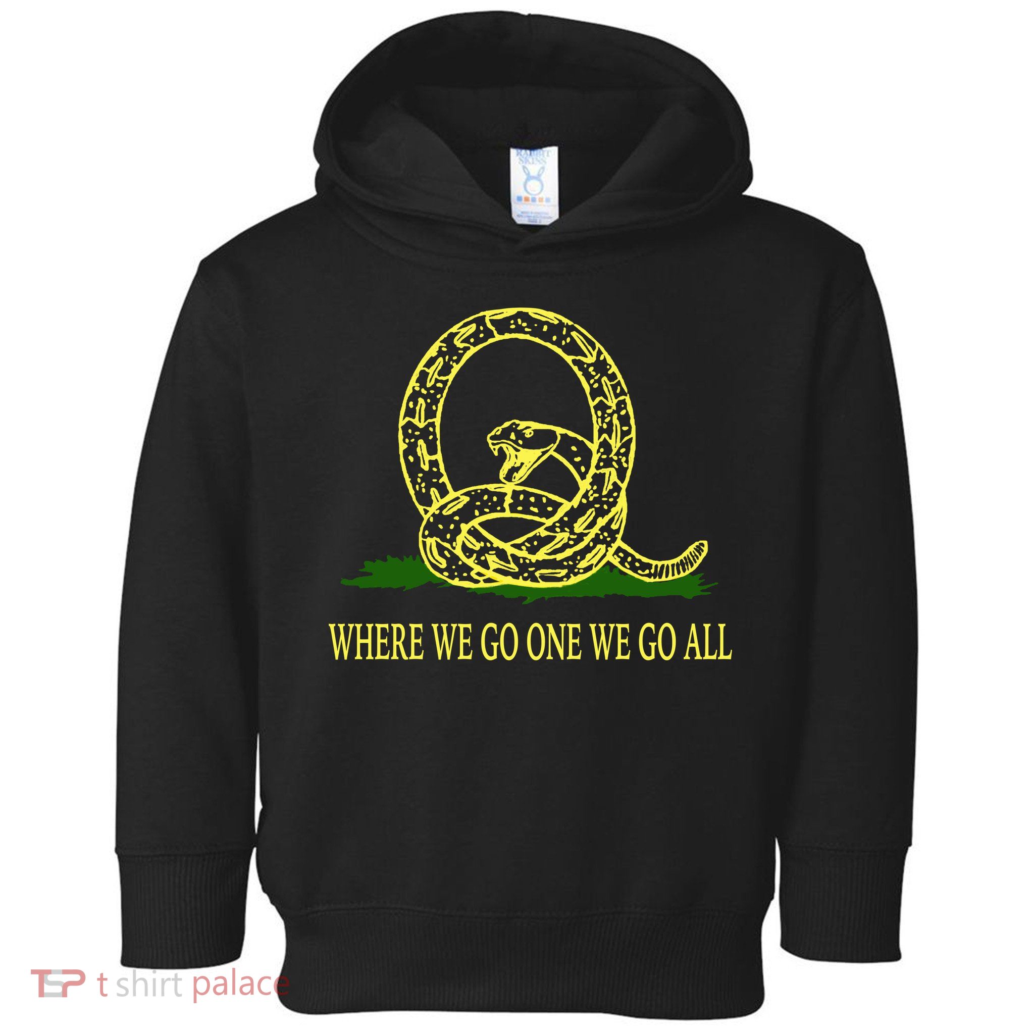 Q Anon Don't Tread On Me Qanon Toddler Hoodie
