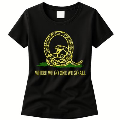 Q Anon Don't Tread On Me Qanon Womens T-Shirt