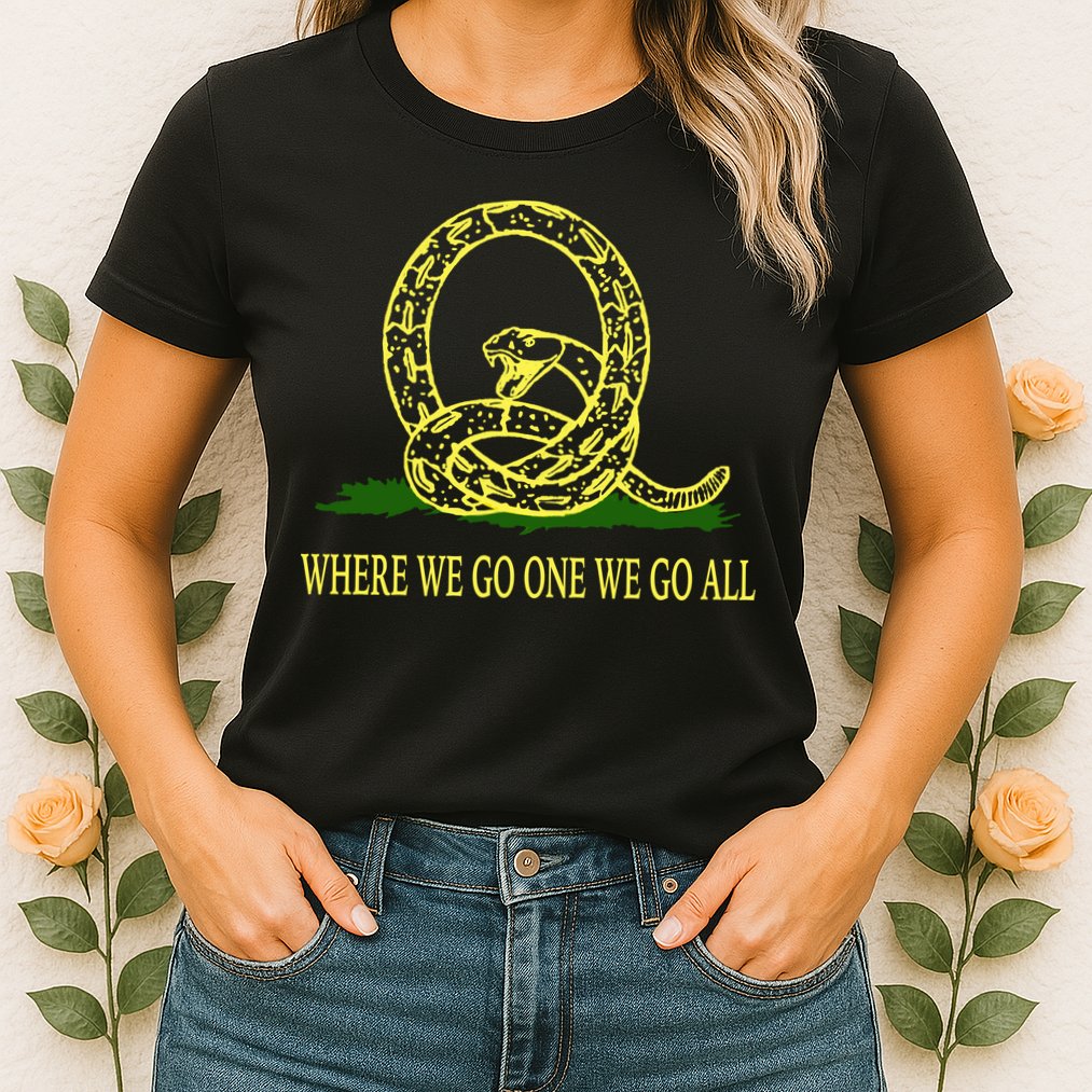 Q Anon Don't Tread On Me Qanon Womens T-Shirt