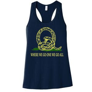 Q Anon Don't Tread On Me Qanon Women's Racerback Tank