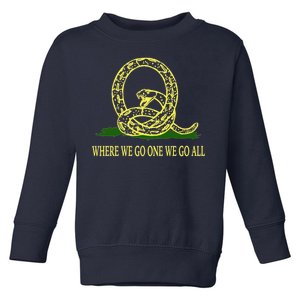 Q Anon Don't Tread On Me Qanon Toddler Sweatshirt