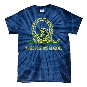 Q Anon Don't Tread On Me Qanon Tie-Dye T-Shirt