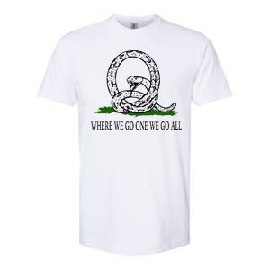 Q Anon Don't Tread On Me Qanon Softstyle CVC T-Shirt