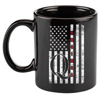Q-anon Flag Where We Go One We Go All WWG1WGA 11oz C Handle Ceramic Mug
